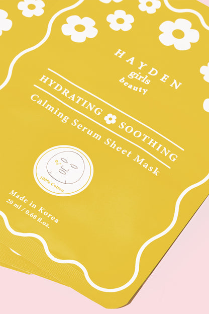 Calming Serum Sheet Mask Set (5pk)